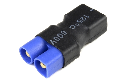 G-Force RC - Power adapterconnector - Deans connector man. <=> EC-3 connector man. - 1 st